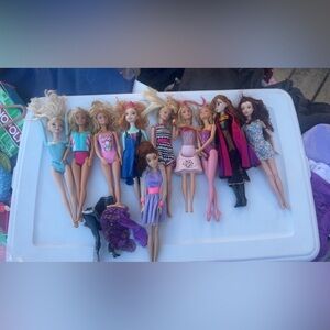Assorted Fashion Dolls Set